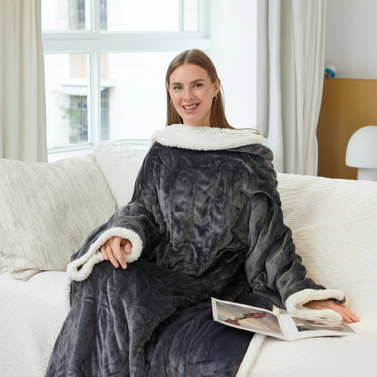 Winter Heated Blanket Wearable Electric