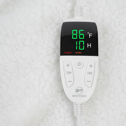 Electric Heated Blanket Wearable Sherpa