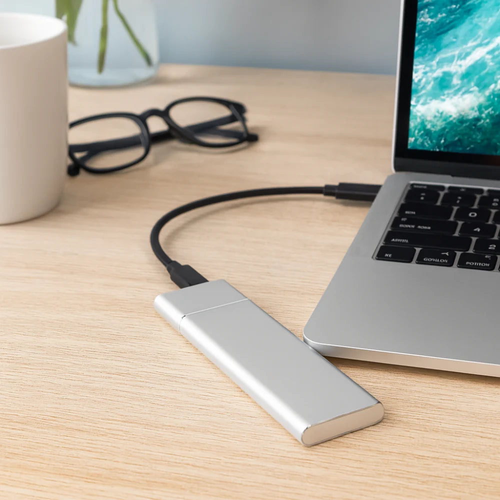 External Hard Drive Portable USB Aluminum