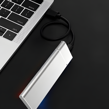 External Hard Drive Aluminum Portable