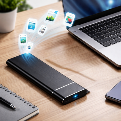 External Hard Drive Aluminum Portable