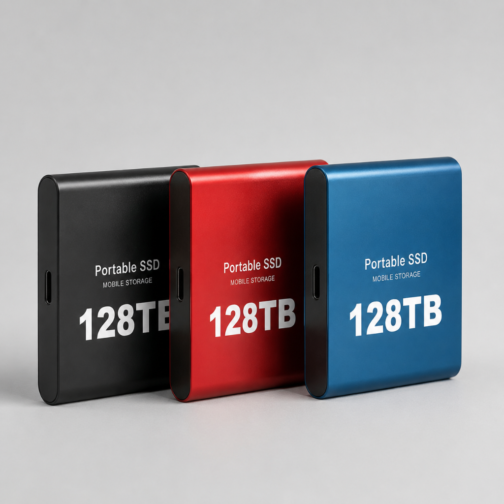 External SSD Portable Storage Device USB