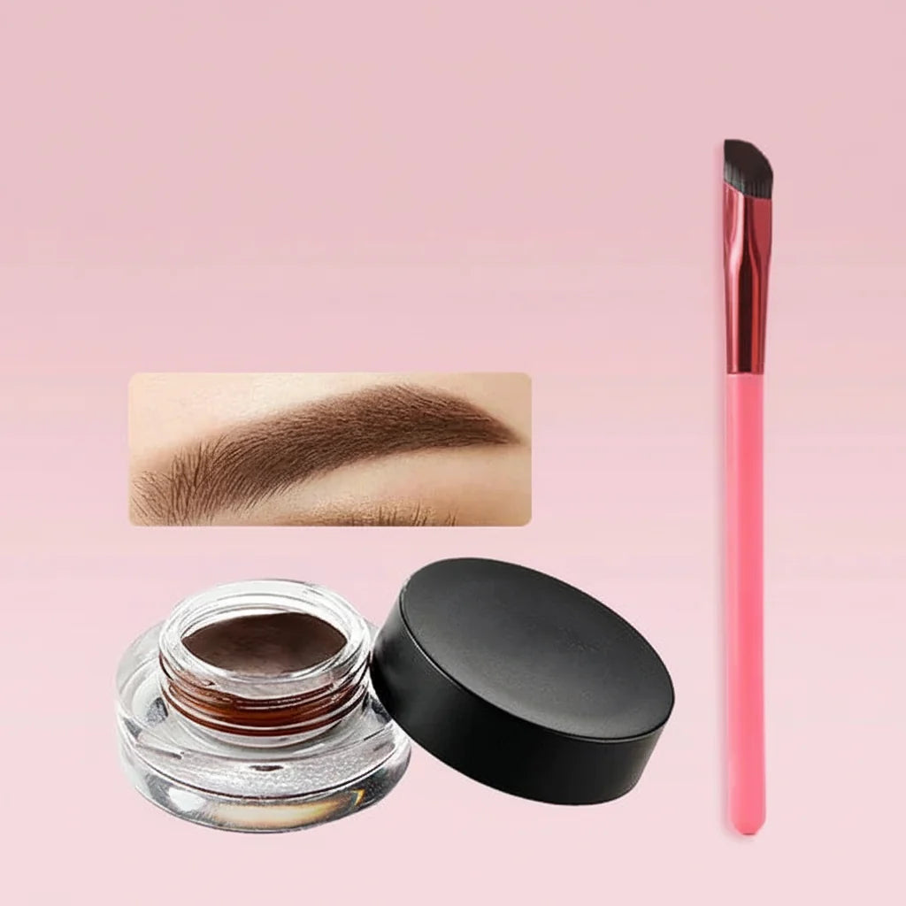 Eyebrow Stamp Brush 4D Hair Stroke Brow