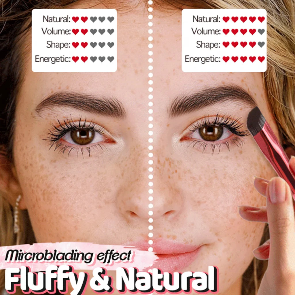 Eyebrow Stamp Brush 4D Hair Stroke Brow