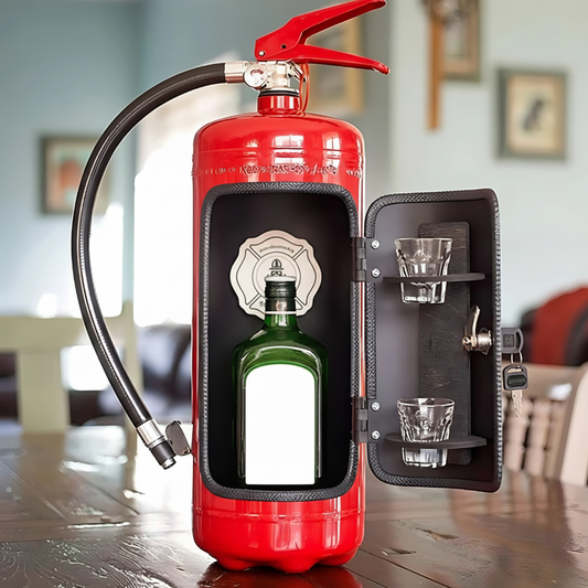 Bar Cabinet Industrial Handmade Metal Fire