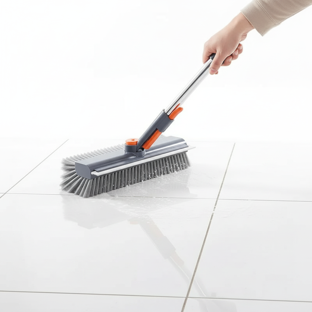 Floor Scrub Brush Long Handle Heavy Duty