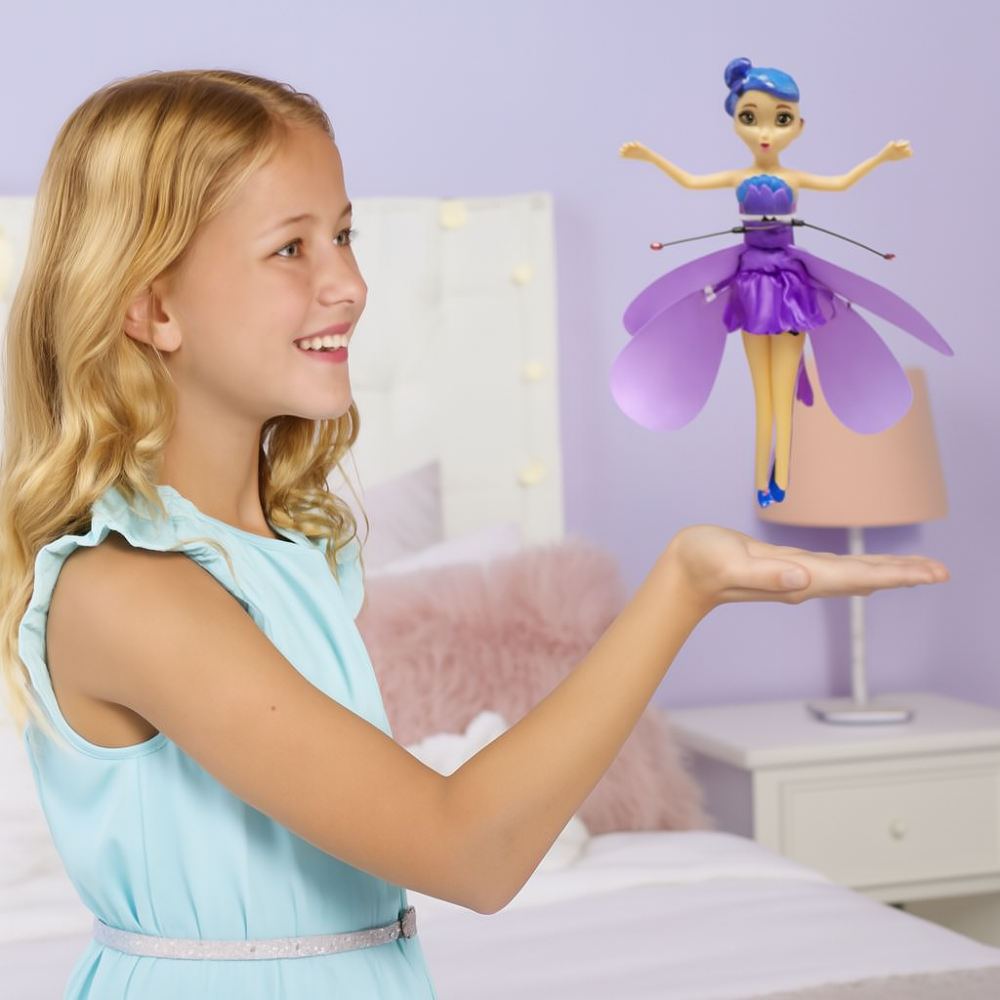 Flying Fairy Princess Toy LED Lights Hand
