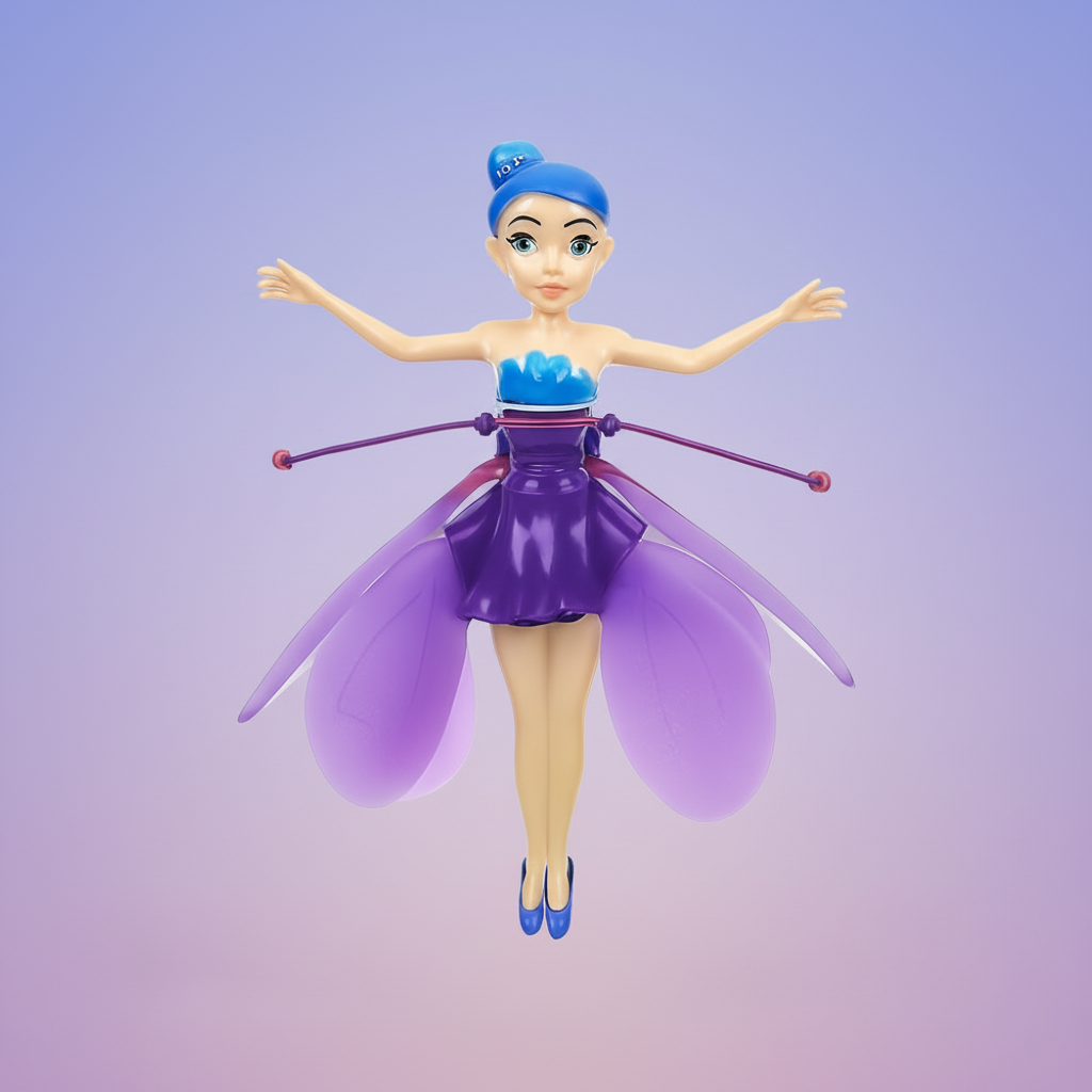 Flying Fairy Princess Toy LED Lights Hand