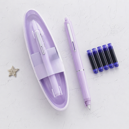 Fountain Pen Retractable Stainless Steel