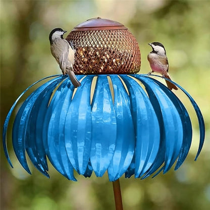 Bird Feeder Metal Garden Sunflower Hanging
