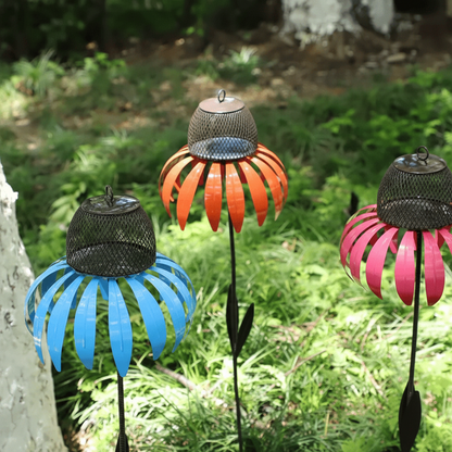Bird Feeder Metal Garden Sunflower Hanging