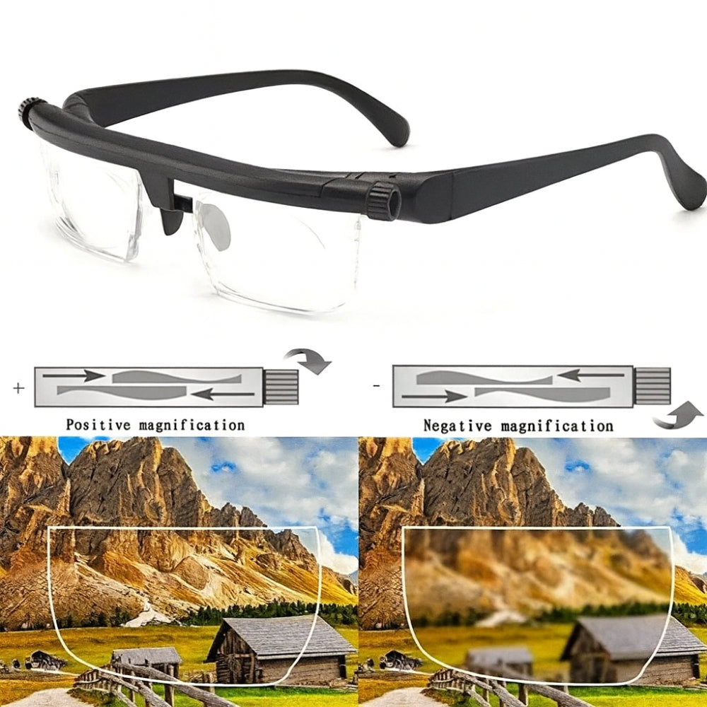 Glasses Adjustable Focus Vision Tool Reading