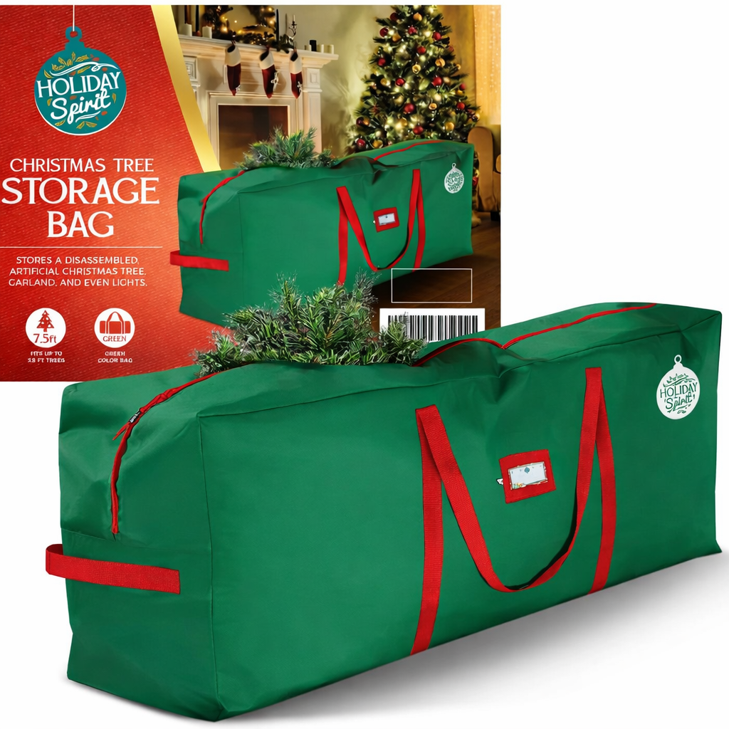 Christmas Tree Storage Bag Waterproof Oxford