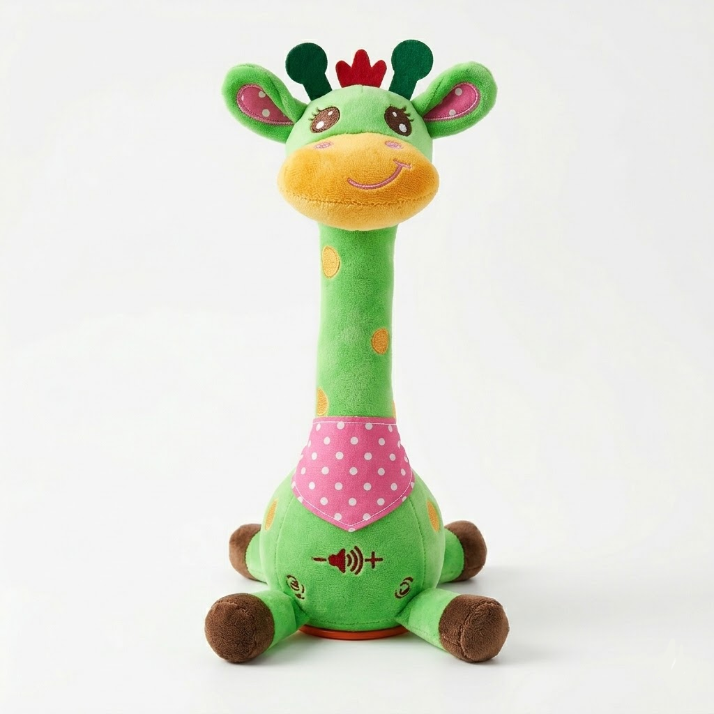 Plush Toy Interactive Singing Giraffe Kids