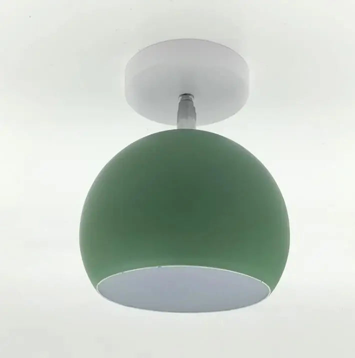 Nordic Macaron Ceiling Light Modern Round