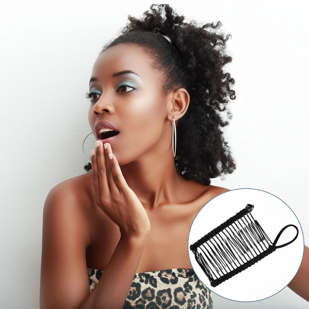 Stylish Retro Hair Clip Thick Voluminous