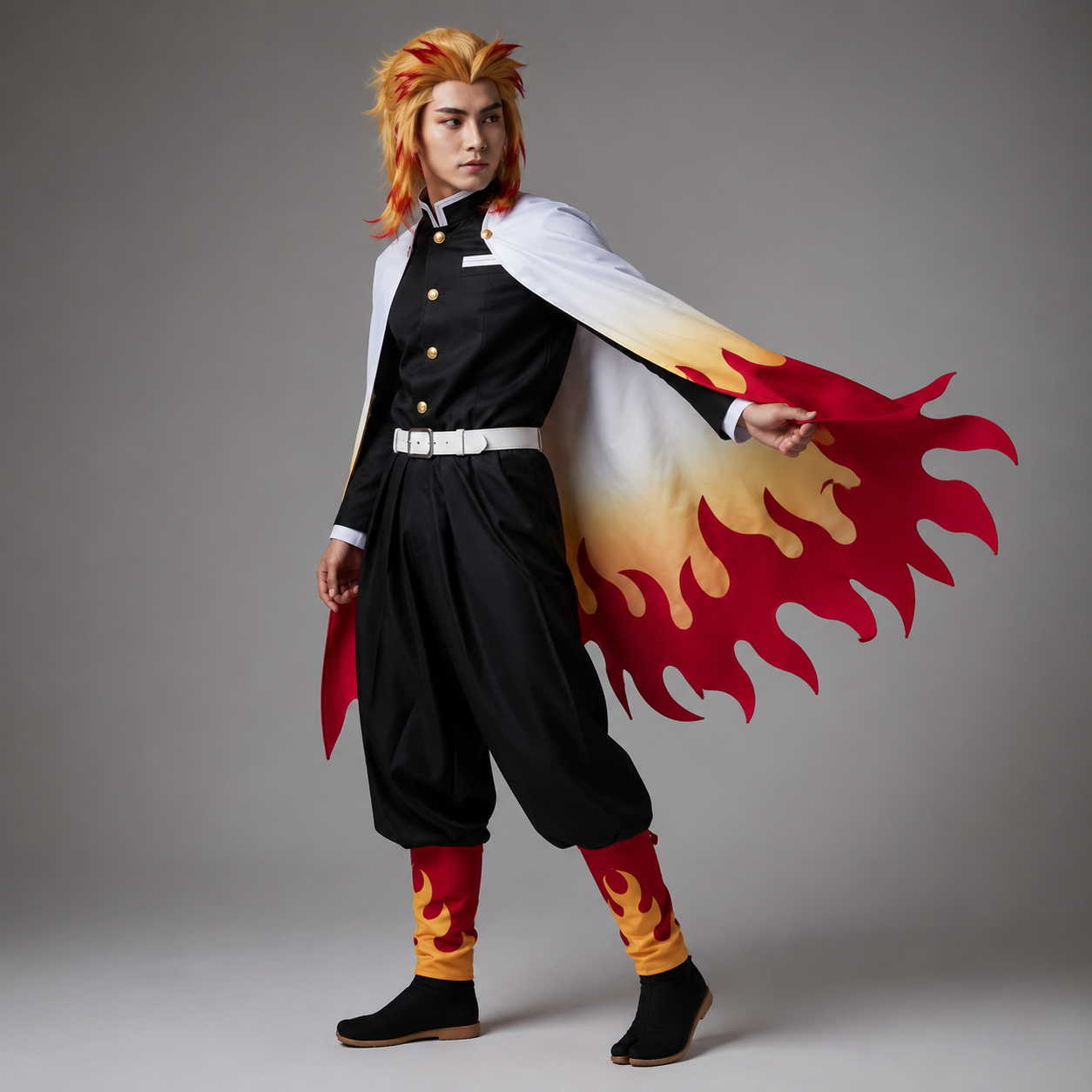 Halloween Costume Anime Warrior Kimono