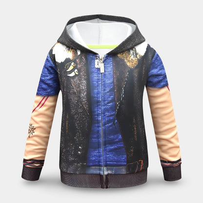 Halloween Costume Kids Zombie Jumpsuit Party