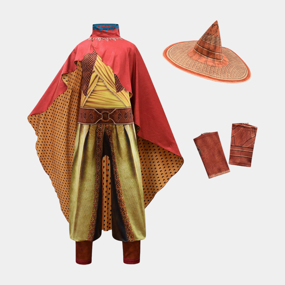 Halloween Costume Witch Cape Hat Party