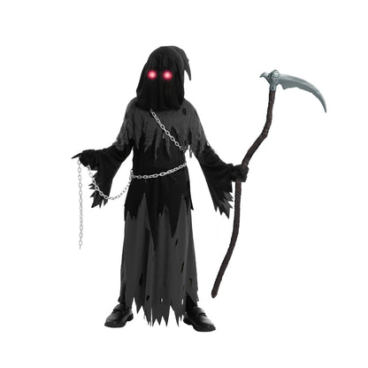 Halloween Costumes Grim Reaper Hooded Robe