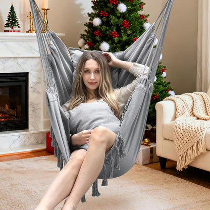 Hammock Chair Hanging Swing Seat Indoor