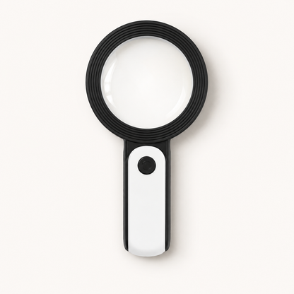 Handheld Magnifying Glass LED Foldable Lighted Lens
