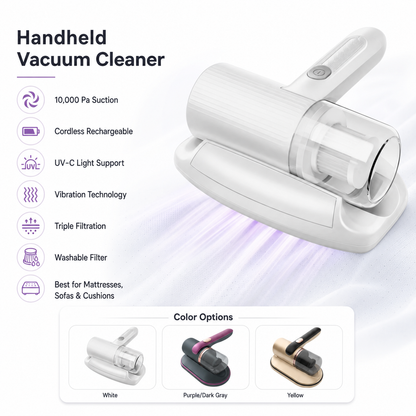 Handheld Vacuum Cleaner Portable High Suction Cordless