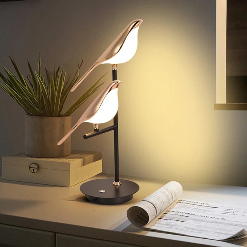 Golden Birdlight Wall Lamp Modern Nordic LED