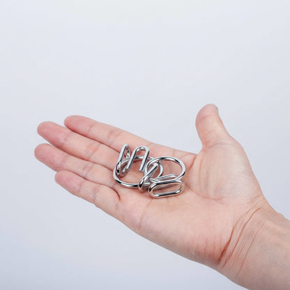 Puzzle Toys Metal Brain Teaser Logic Game