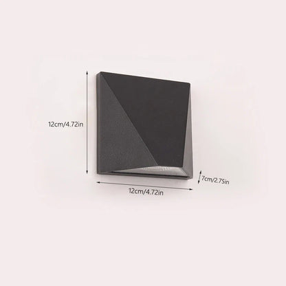 Modern Black LED Wall Light 5W Waterproof