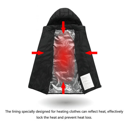 Heated Winter Gear Jacket Outdoor Warming