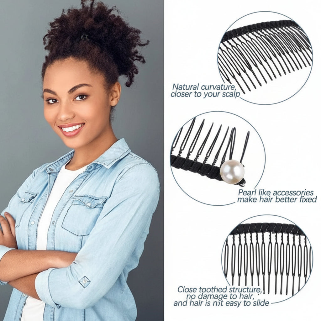 Stylish Retro Hair Clip Thick Voluminous