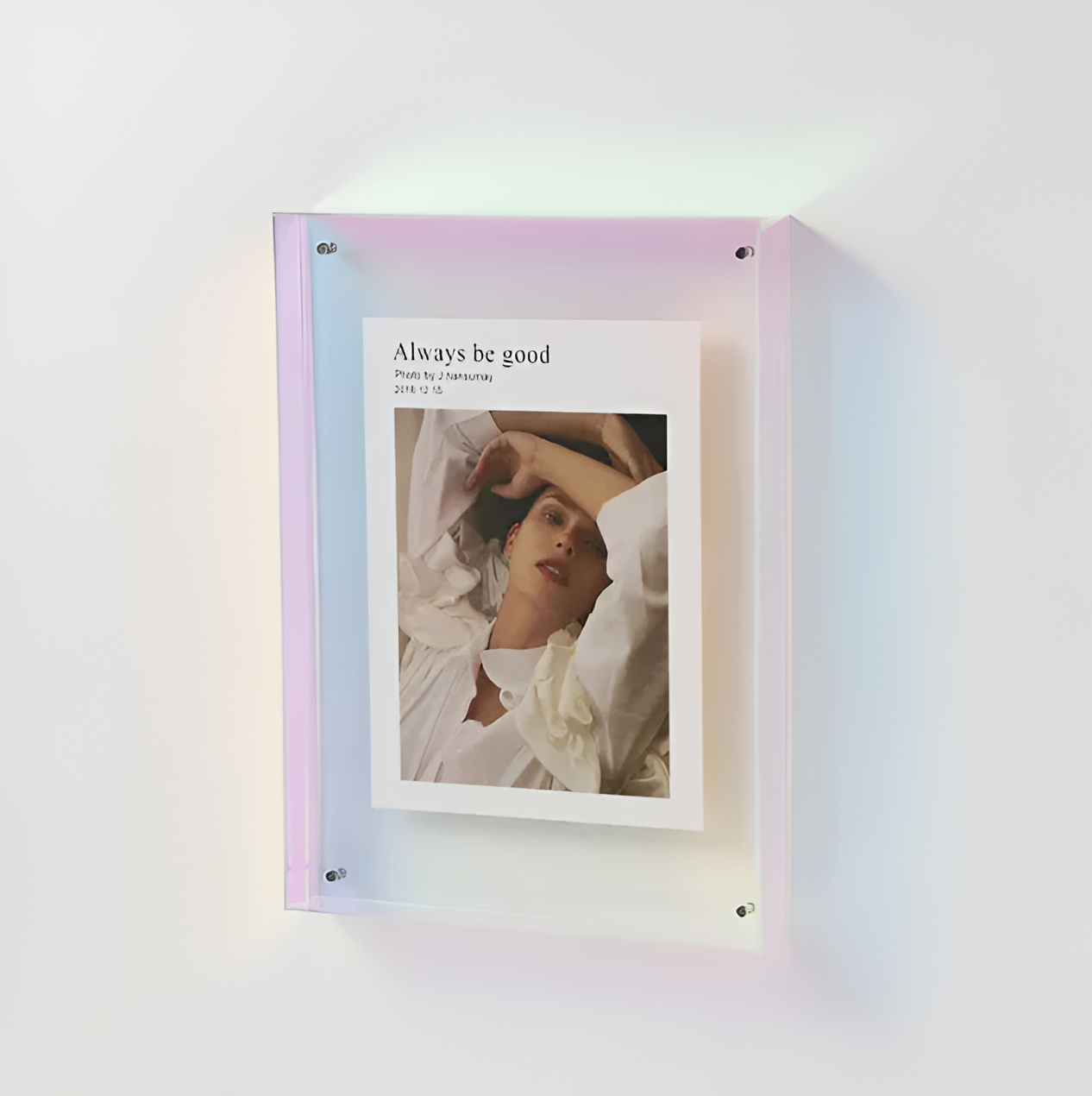 Acrylic Photo Frame Modern Minimalist