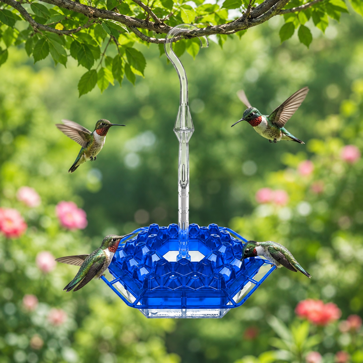 Hummingbird Feeder Bee Guard Outdoor Garden