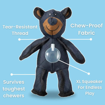 Dog Chew Toy Durable Plush Bear Shape