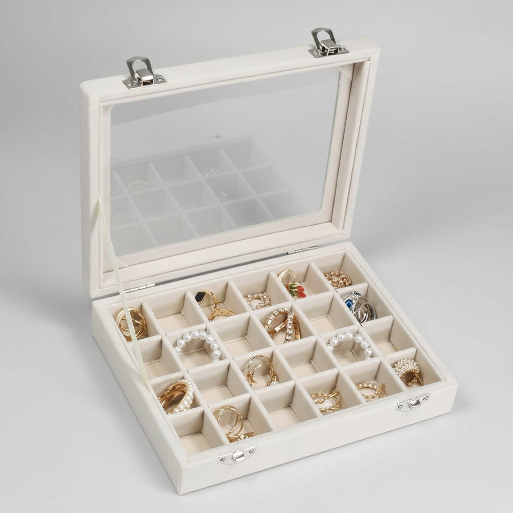 Jewelry Organizer Mothers Day Velvet Storage
