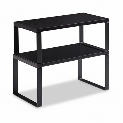 Shelf Organizer Stackable Metal Kitchen