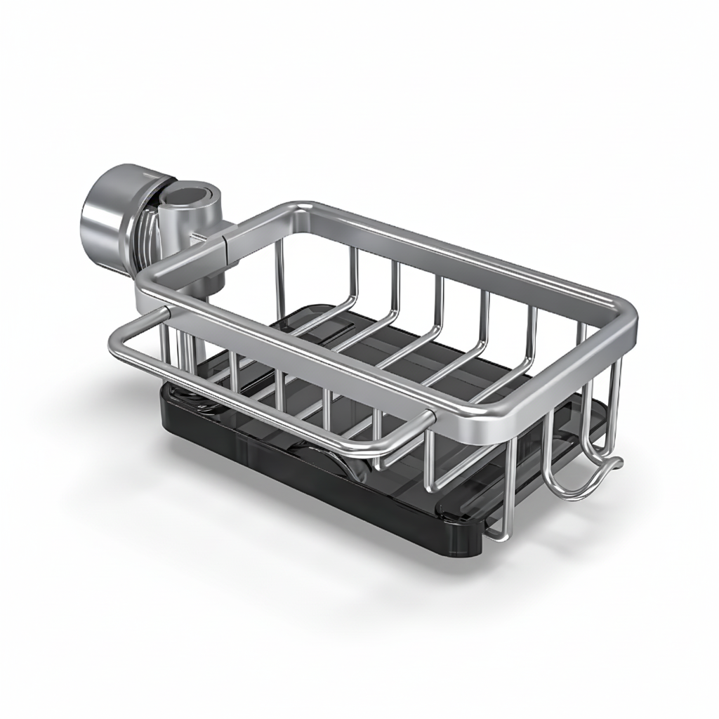 Kitchen Sink Organizer Aluminum Storage