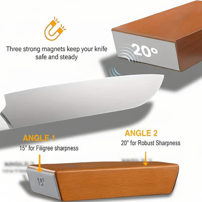 Knife Sharpener Magnetic Angle Diamond Stone
