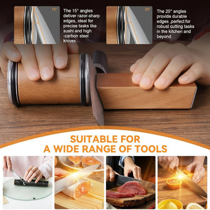 Knife Sharpener Magnetic Angle Diamond Stone