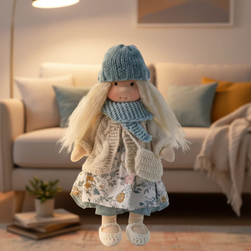 Kids Doll Toy Baby Doll Handmade Play