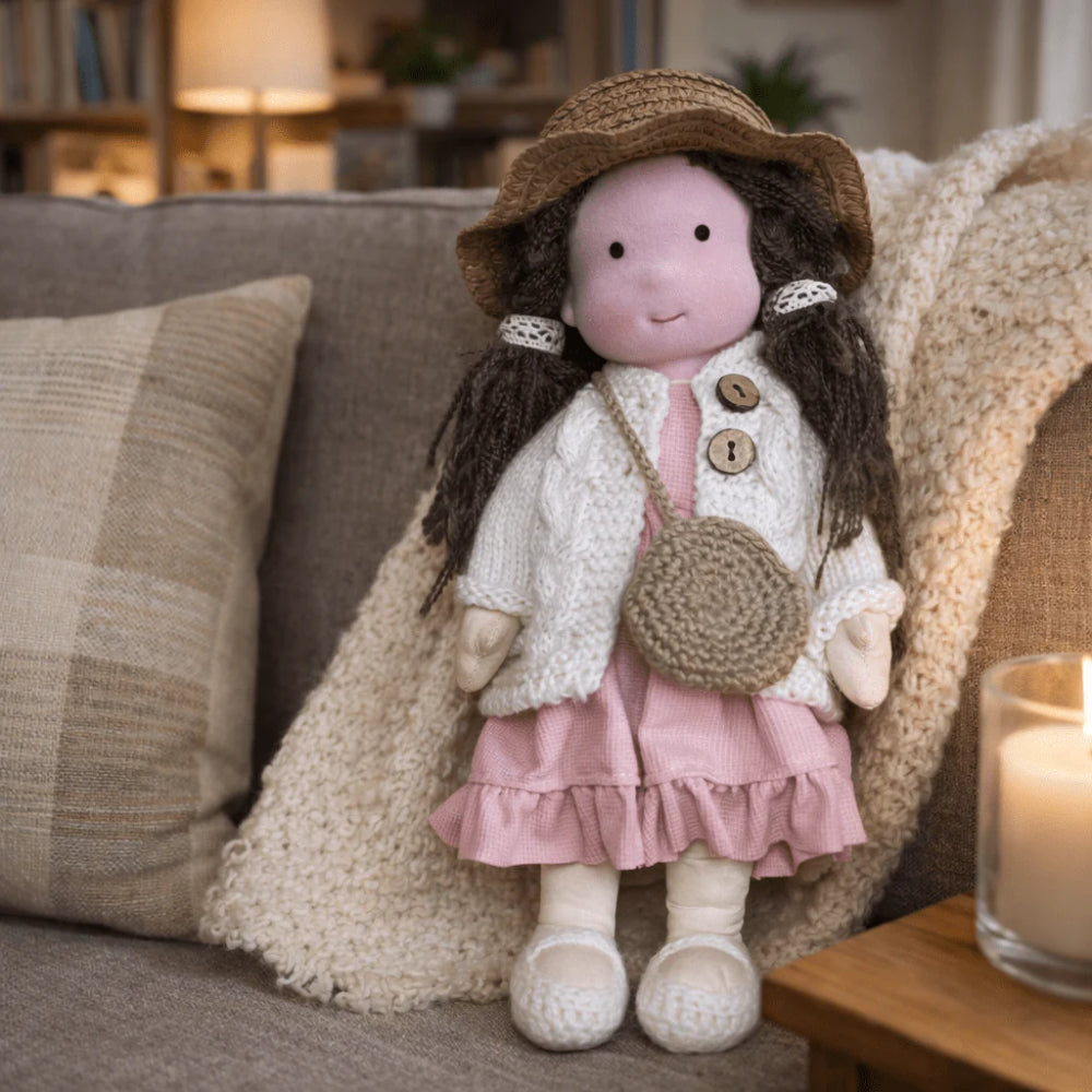 Kids Doll Toy Baby Doll Handmade Play