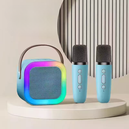 Kids Mini Karaoke Machine Bluetooth Speaker