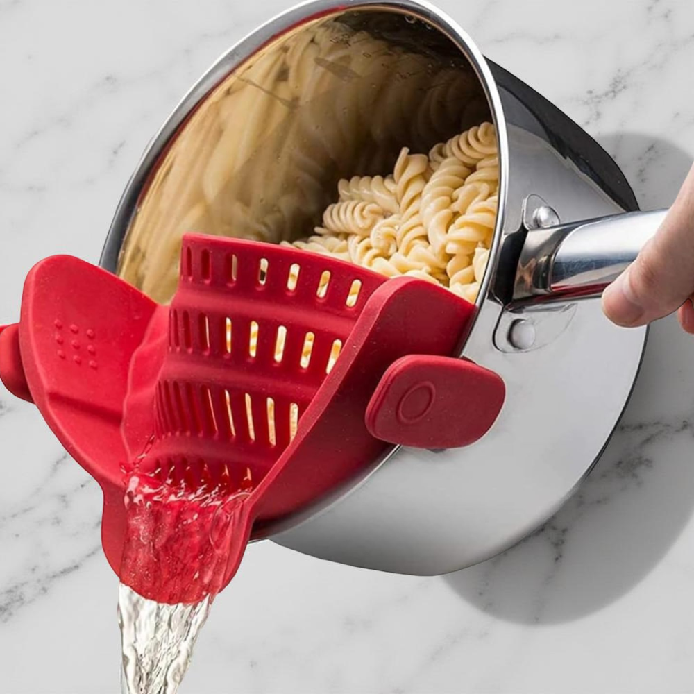 Kitchen Strainer Clip Style Pot Pasta