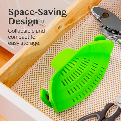 Kitchen Strainer Clip Style Pot Pasta