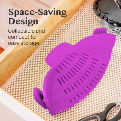 Kitchen Strainer Clip Style Pot Pasta