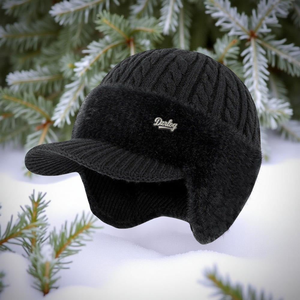 Knit Trapper Hat Ear Flap Winter Cold