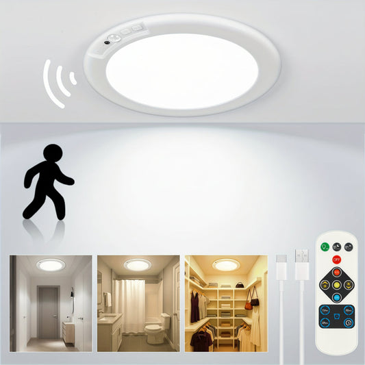 Ceiling Light Motion Sensor Rechargeable LED