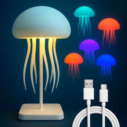 LED Lamp Ambient Mood Light Jellyfish Style