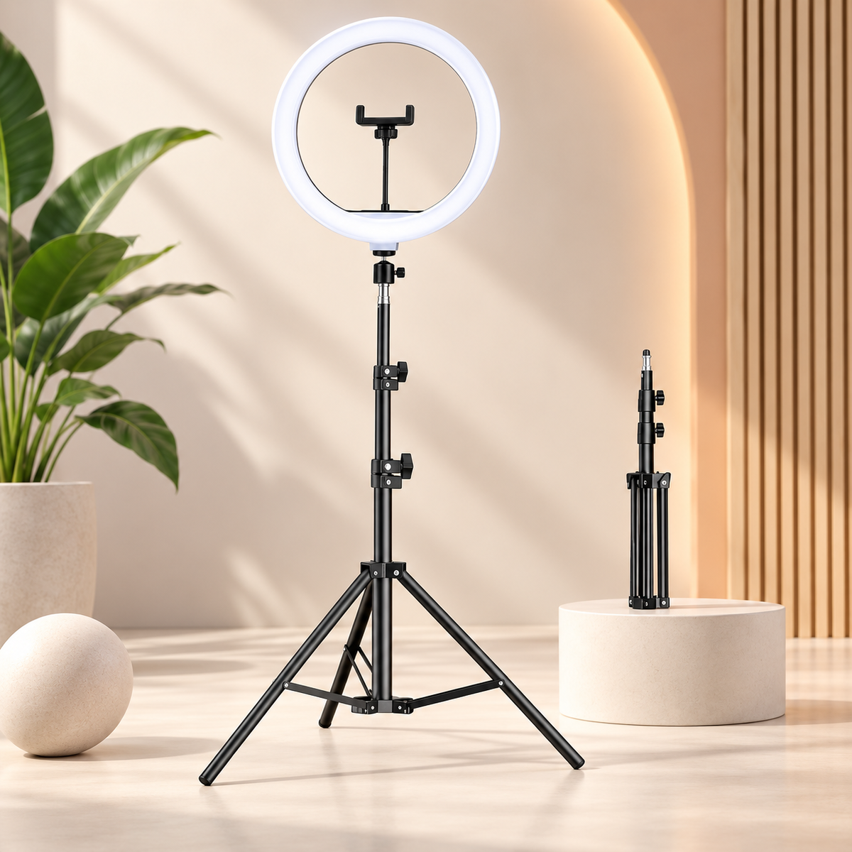 LED Ring Light Professional Studio Adjustable Tripod